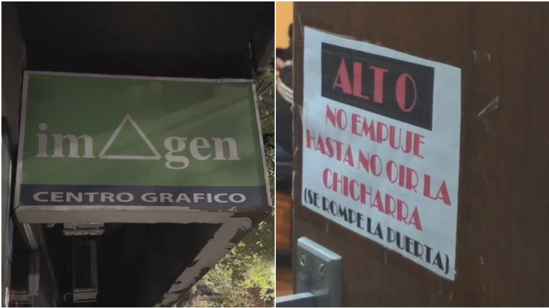 Un usuario de TikTok comparte algunos carteles públicos y les agrega su voz.