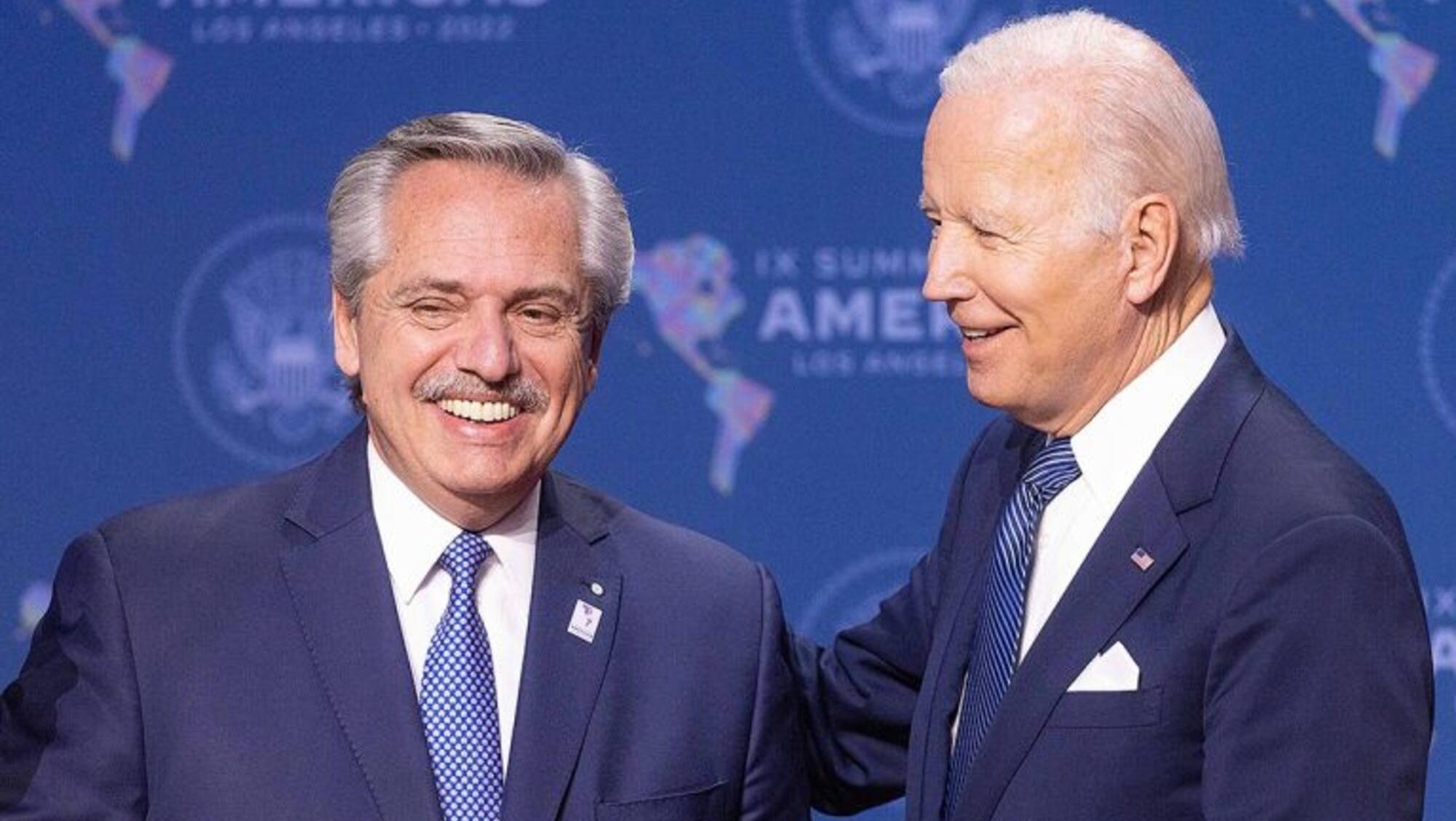 Alberto Fernández se reunirá con Joe Biden en la Casa Blanca (Gentileza Presidencia).