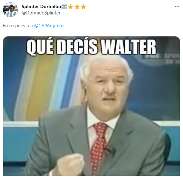 La reacción de los usuarios en Twitter al ver la bandera.