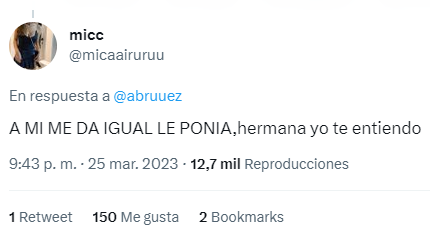 La reacción de los usuarios en Twitter tras los mensajes. 