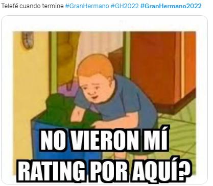 Los mejores memes de la final de   <a href='https://www.cronica.com.ar/tags/Gran Hermano'>Gran Hermano</a> 2022 (Twitter).