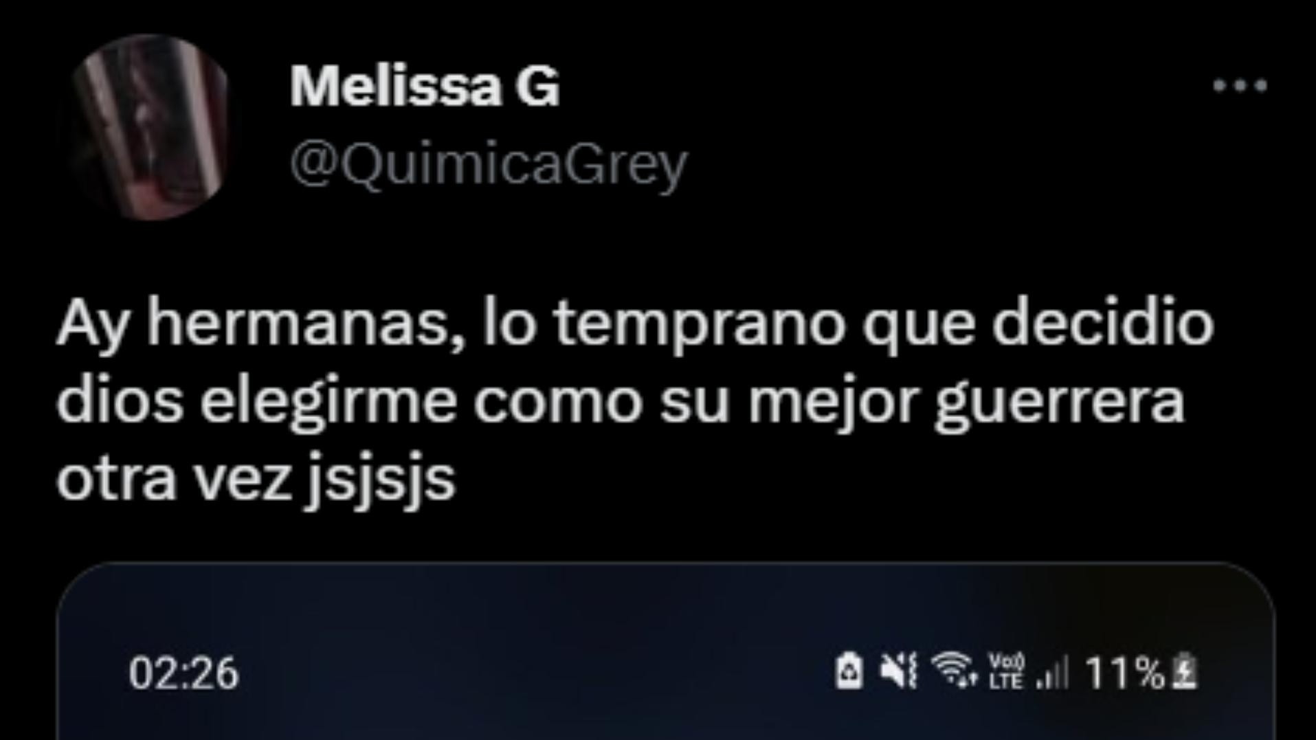 Una joven recibió un tenso mensaje que involucraba a su novio.