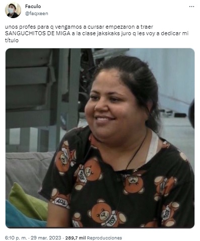 El tuit viral se llenó de comentarios.