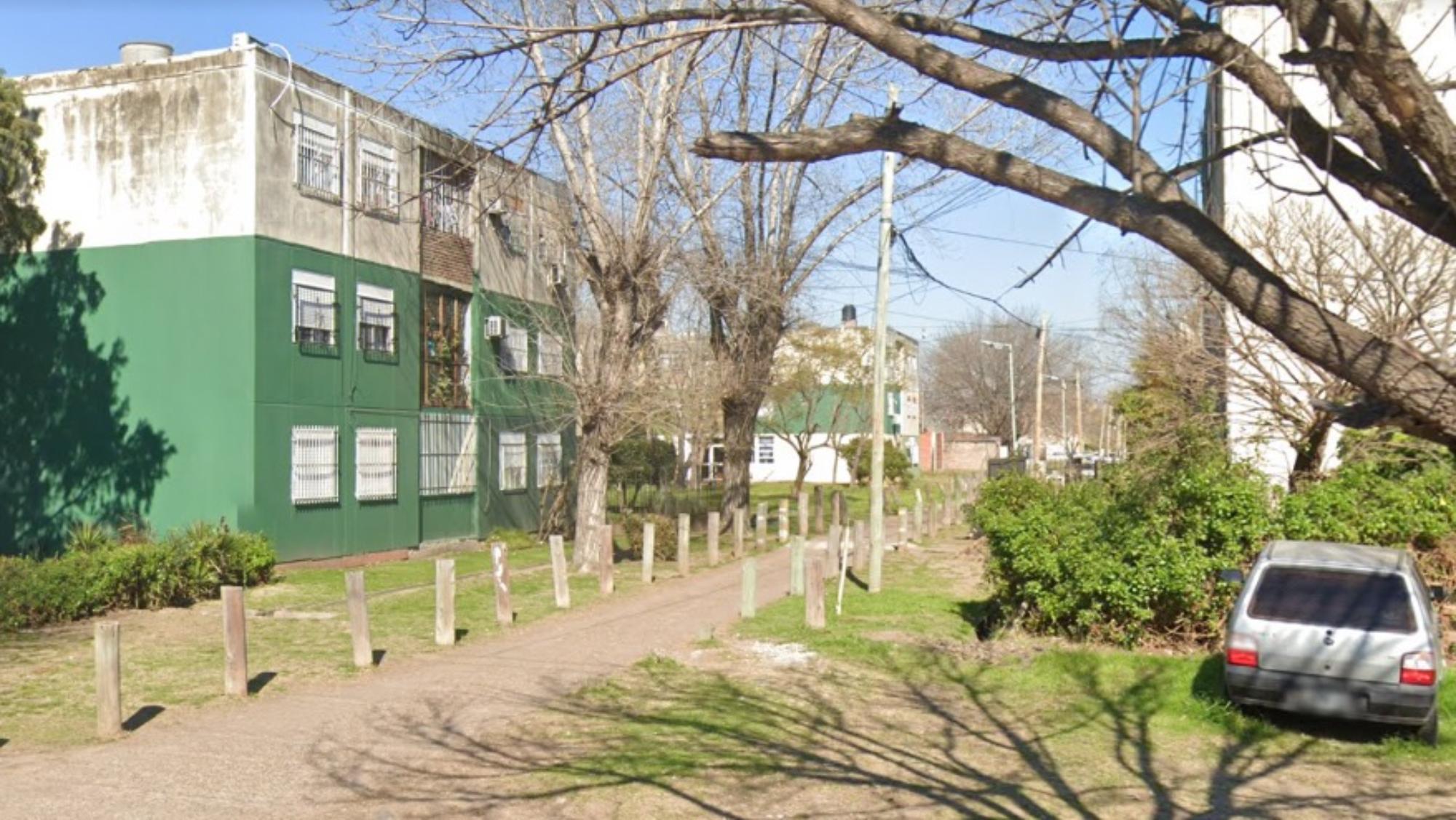 En este barrio ocurrió la agresión al ex policía bonaerense (Google Street View).