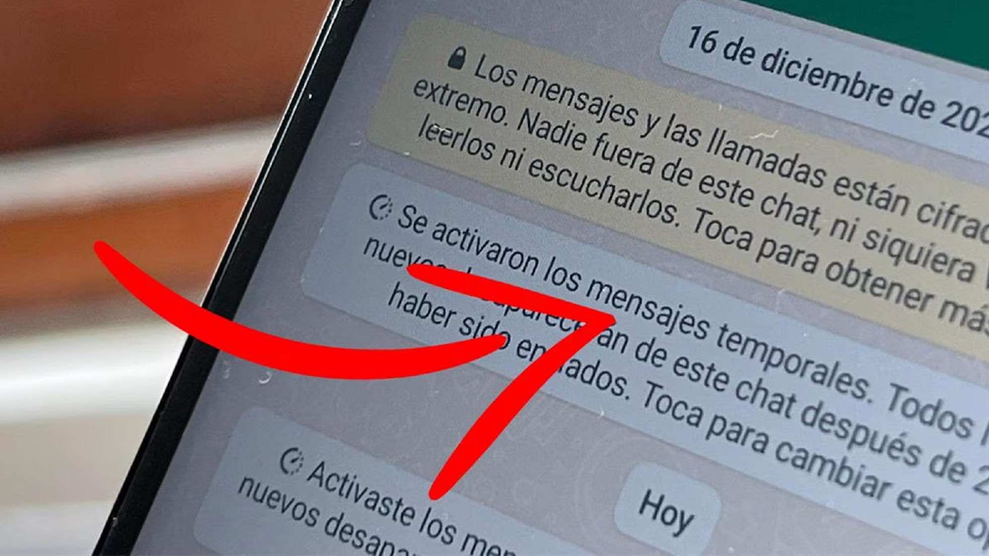 El asombroso truco de WhatsApp para no perder los mensajes temporales.