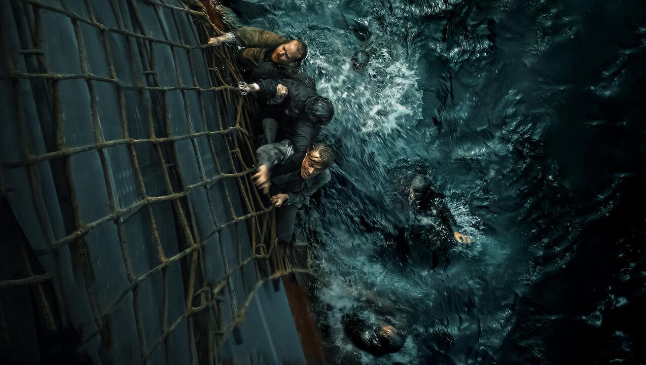 Escena de la miniserie noruega de   <a href='https://www.cronica.com.ar/tags/Netflix'>Netflix</a> 'Un Marinero en la guerra'.