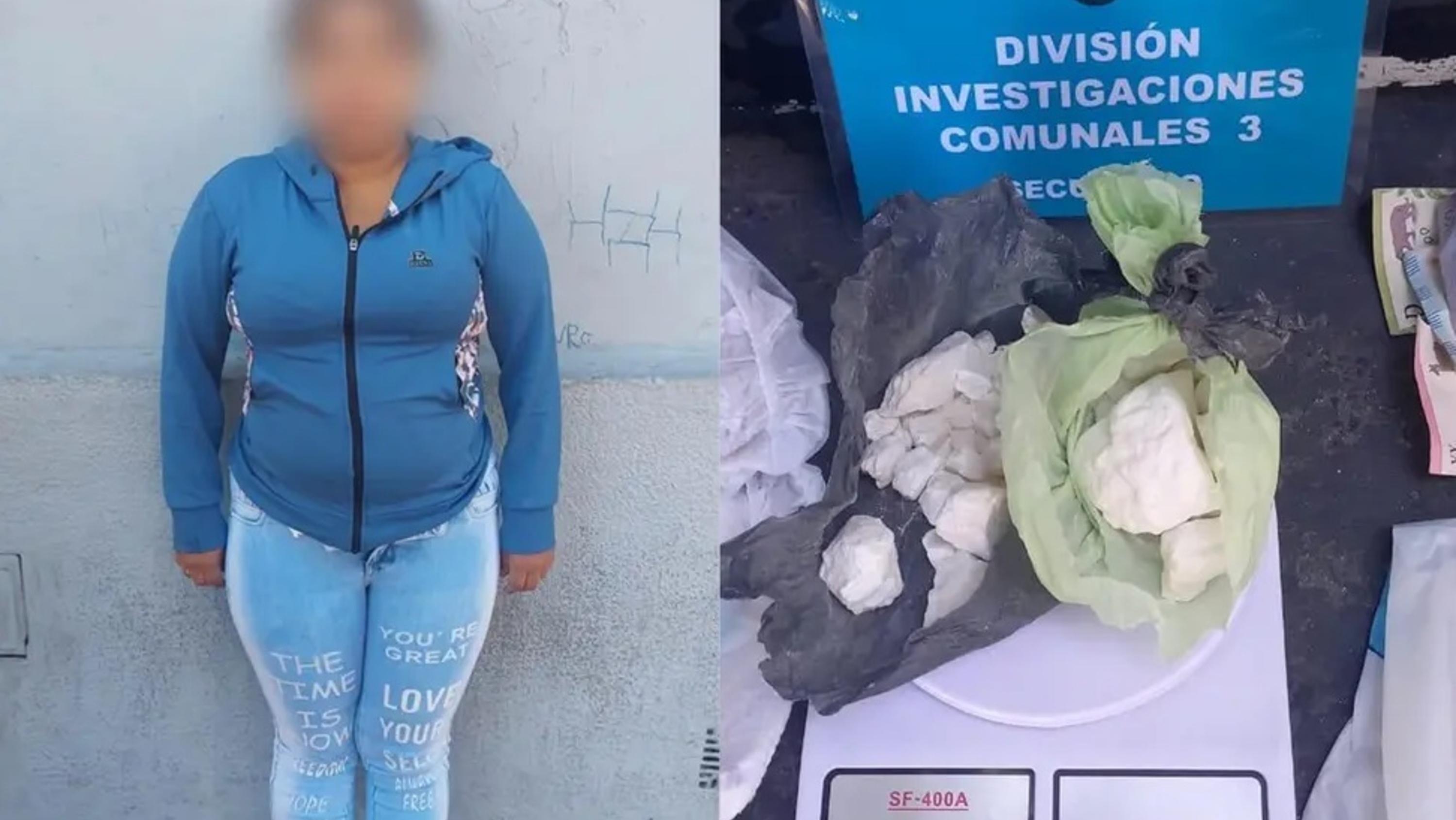 La sospechosa quedó imputada y fue trasladada a la alcaidía de Mujeres de la Ciudad.