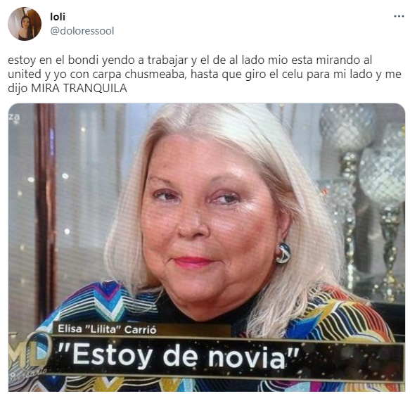 El tuit viral de la chica.