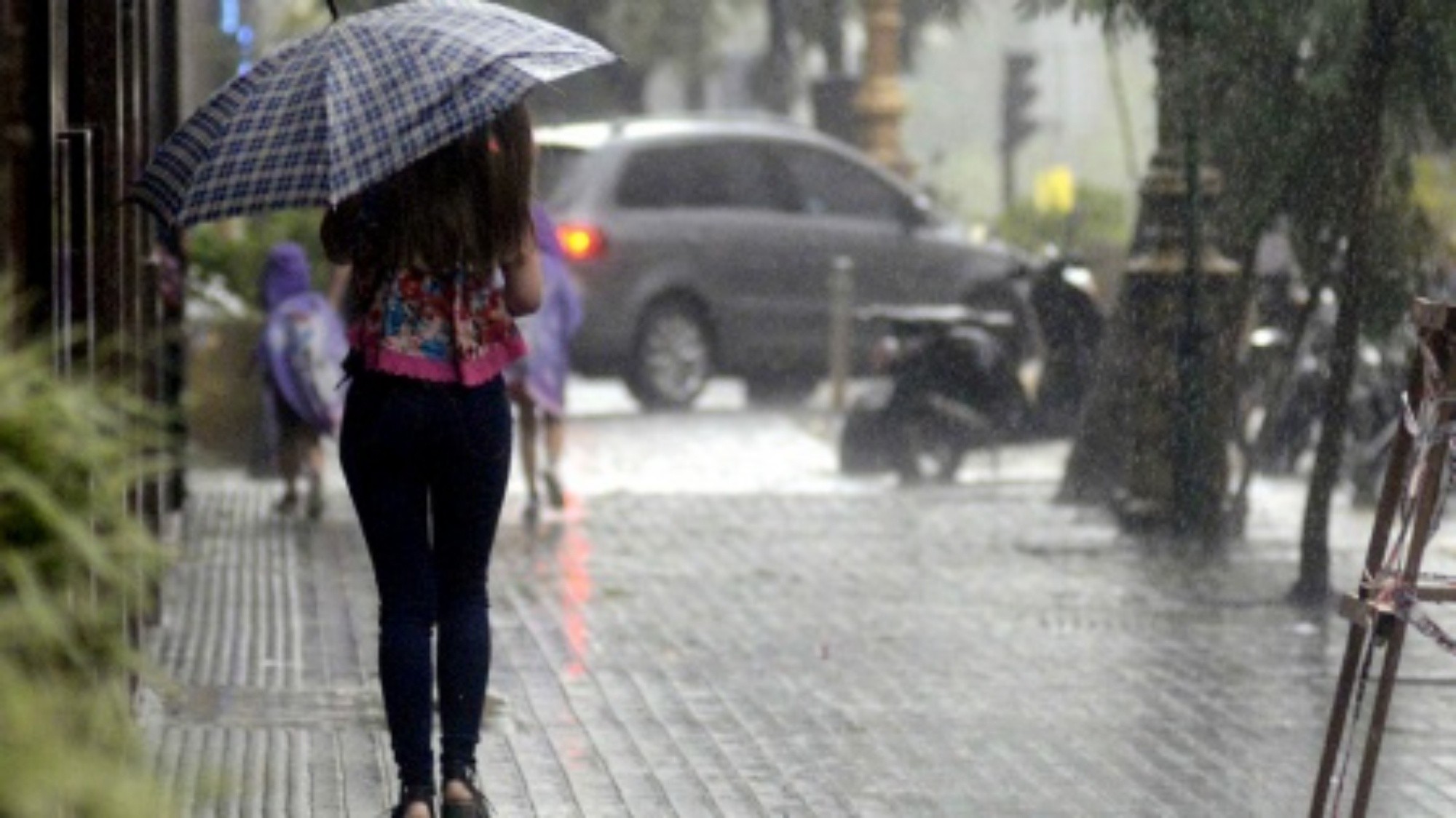 El pronóstico extendido anticipa lluvias para el fin de semana largo.