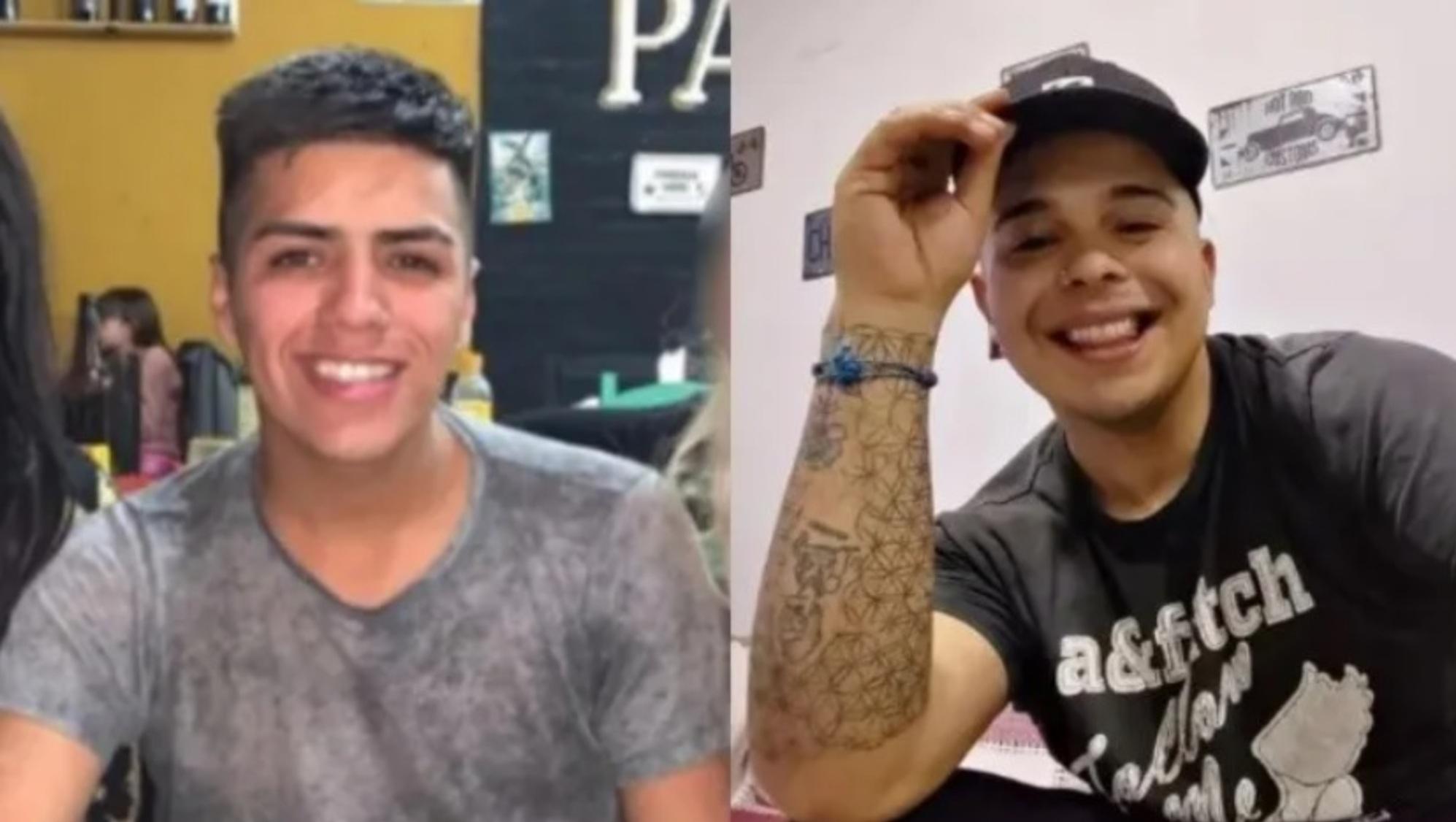 Lautaro Morello y Lucas Escalante, asesinado y desaparecido, respectivamente.