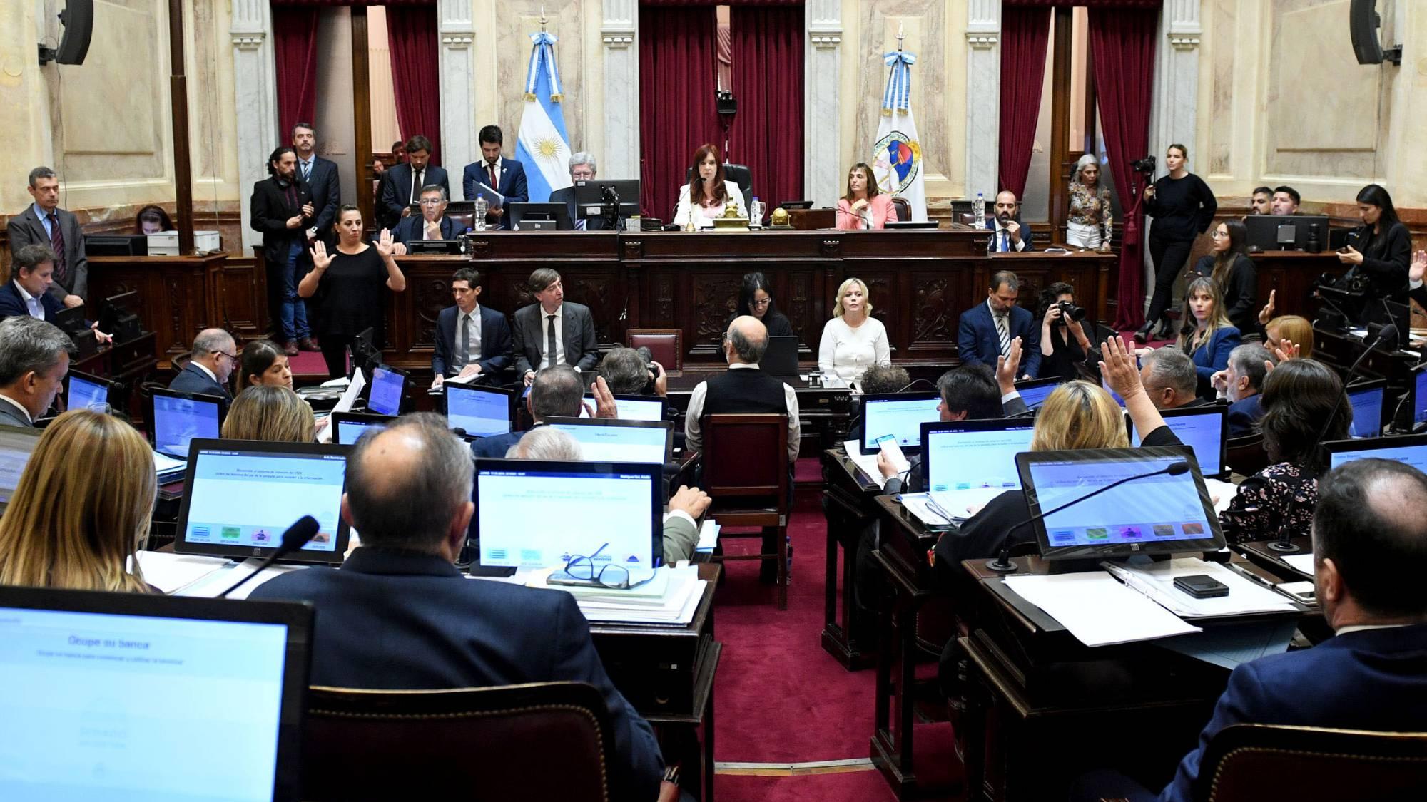 El Senado continúa tratando la Ley de Alcohol Cero y Lucio