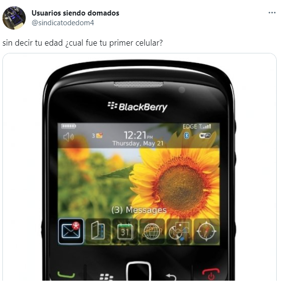 El tuit viral que generó recuerdos de los primeros celulares de los usuarios de Twitter.