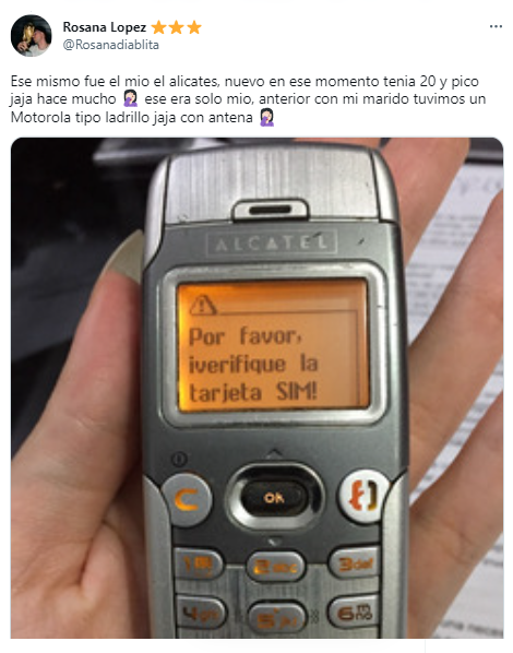 Los usuarios de Twitter contaron cuál fue su primer celular.