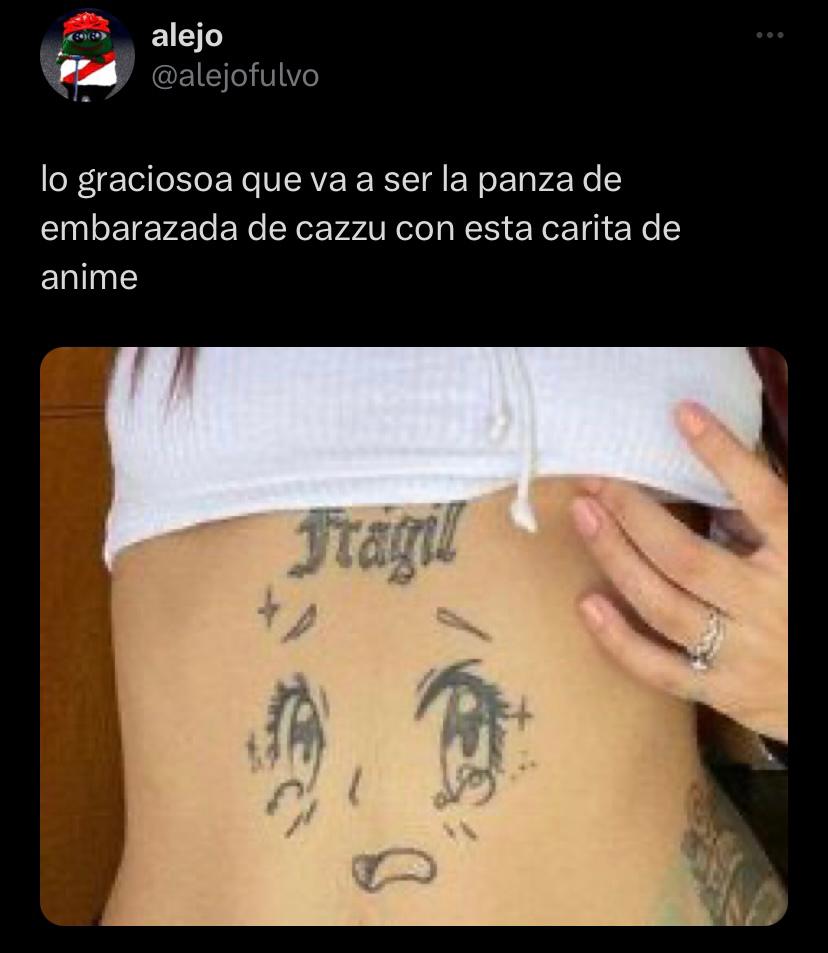 Los memes por el embarazo de Cazzu y Christian Nodal. 