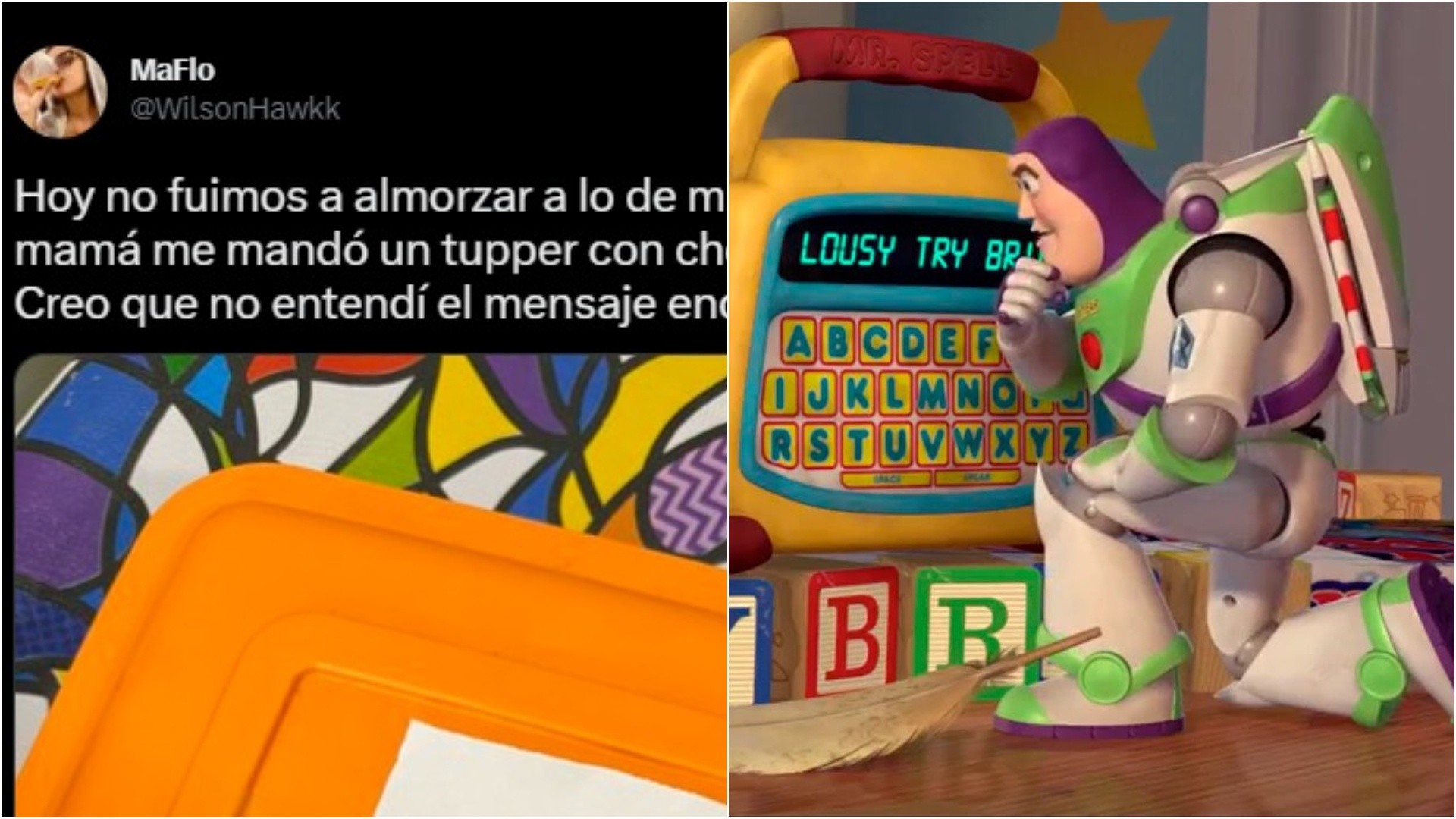 Le prestó un tupper a la hija con un “mensaje encriptado” y se volvió viral: “Creo que no entendí”