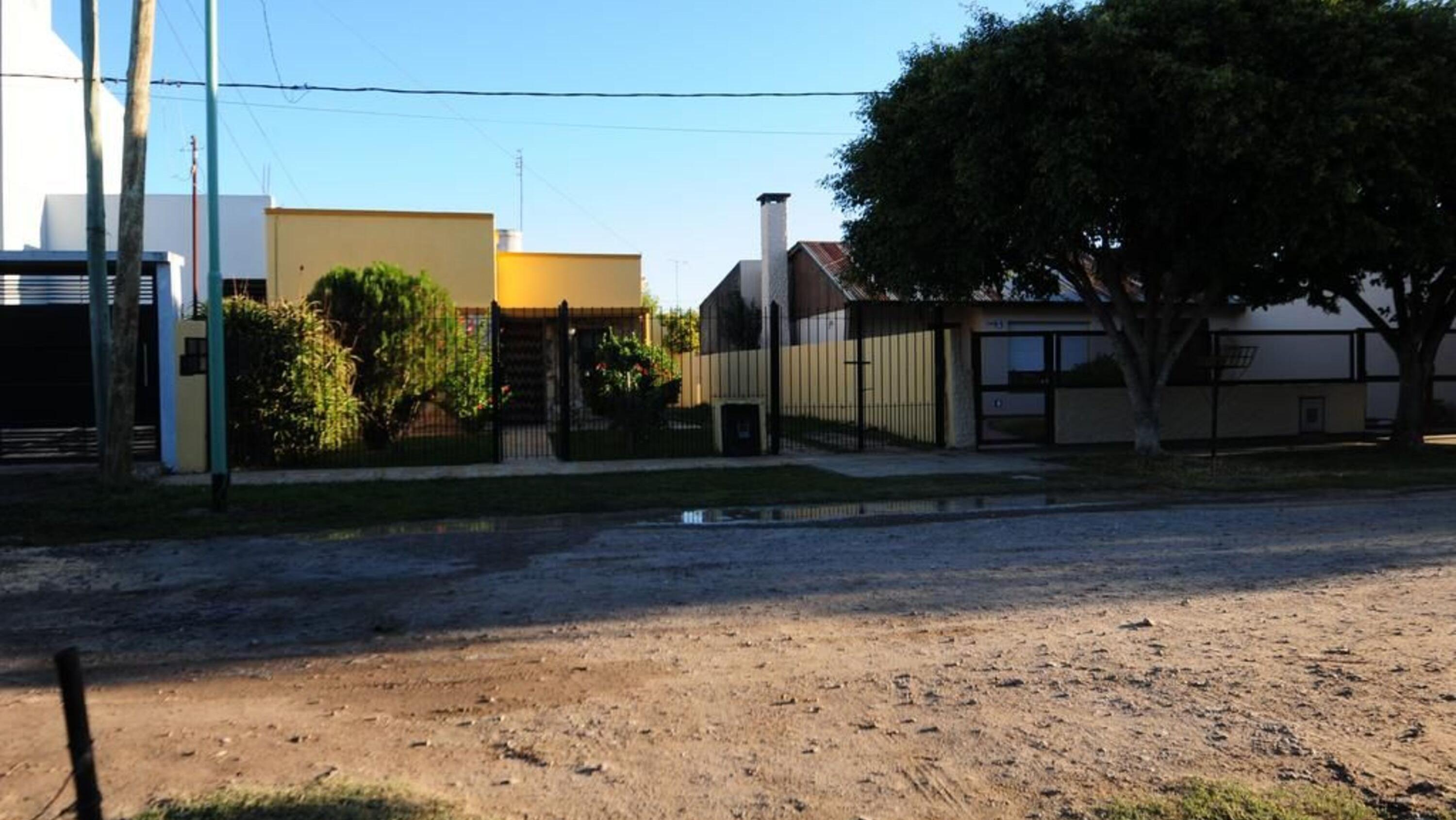 La vivienda de Berisso que habrían intentado asaltar (Gentileza El Día).