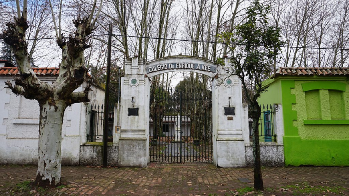 Así se ve el antiguo 'Colegio Enrique Keen'.