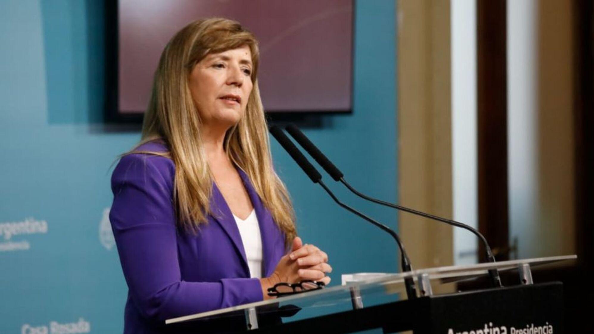 La portavoz presidencial Gabriela Cerruti habló sobre el anuncio de Alberto Fernández de este viernes.