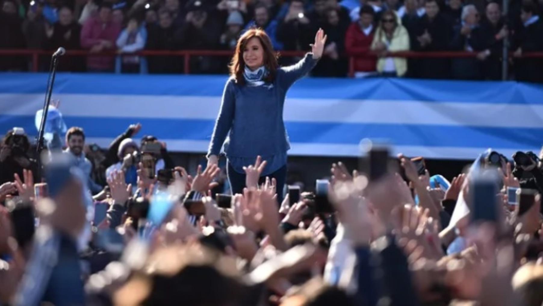 El PJ porteño realizará este sábado un acto por Cristina Kirchner en Ferro (Archivo).