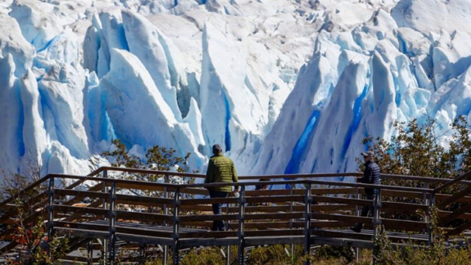 El Parque Nacional Los Glaciares en El Calafe, provincia de Santa Cruz (Télam/Archivo).