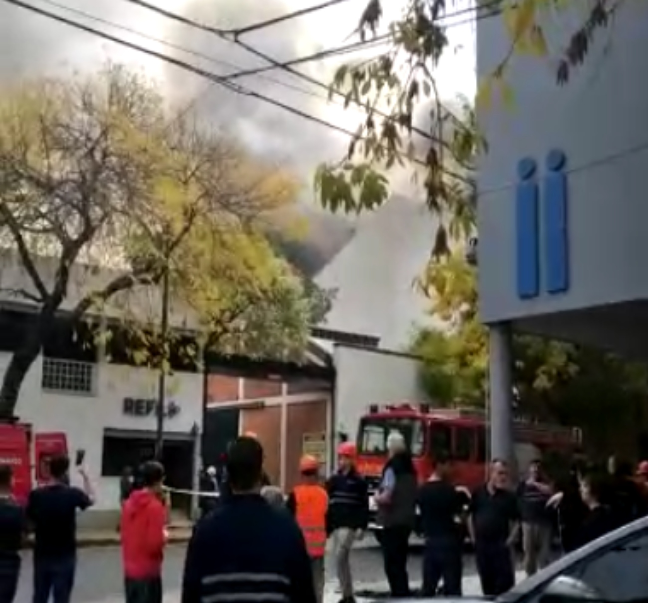 Testigo del nuevo incendio en Iron Mountain: 