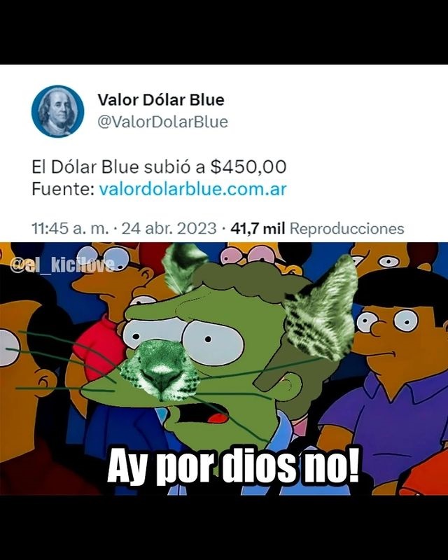 dólar economía memes