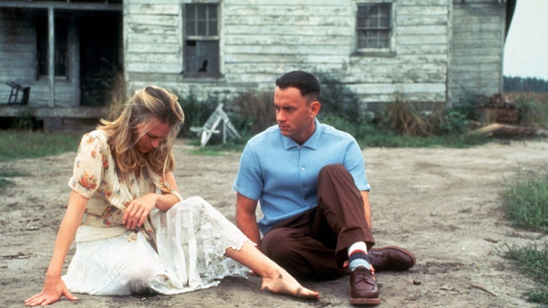 Forrest Gump y Jenny en la película que se encuentra en el catálogo de   <a href='https://www.cronica.com.ar/tags/Netflix'>Netflix</a>.