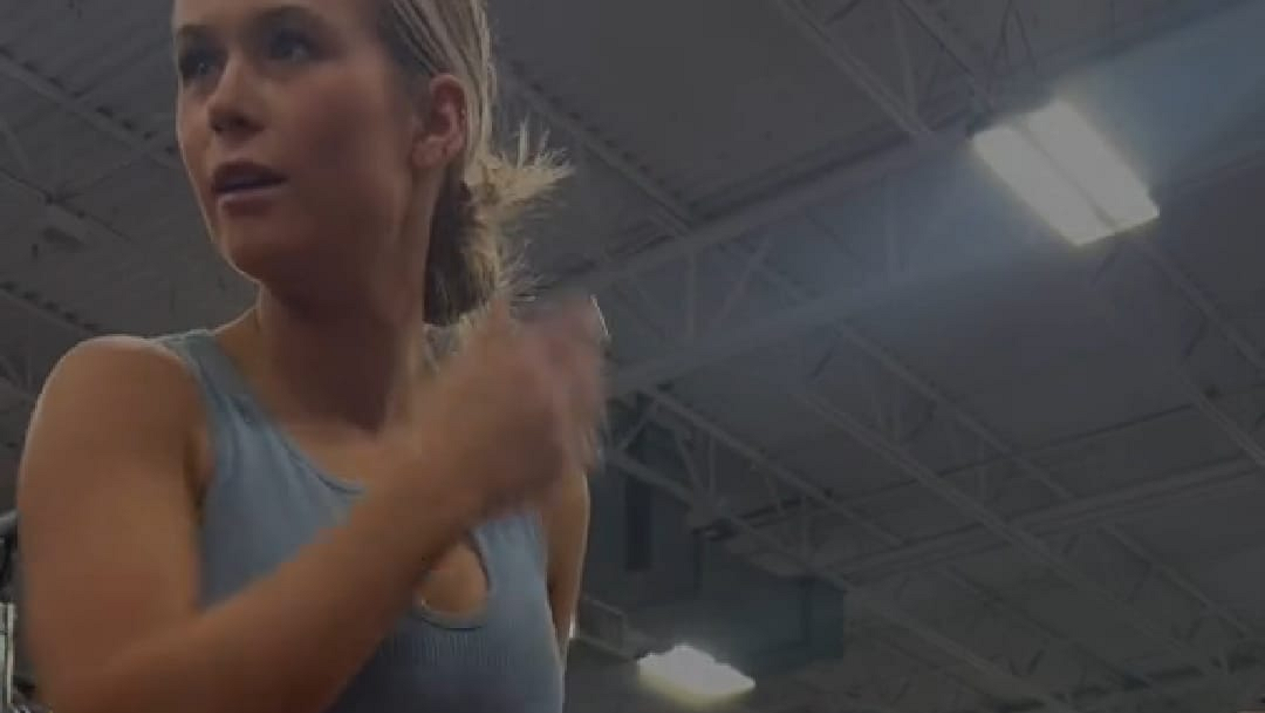 Una joven estaba entrenando en el gym y tuvo que soportar un insólito planteo.