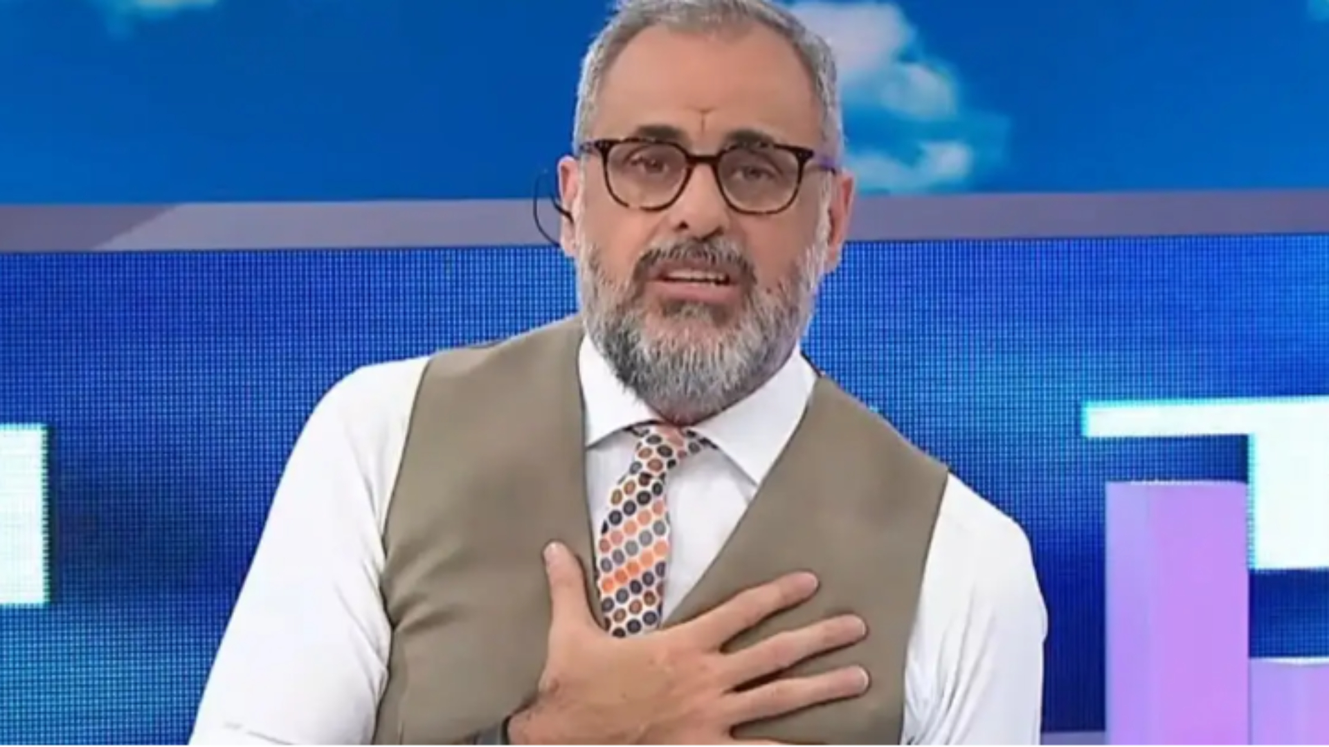 Jorge Rial tuvo que ser internado en Colombia.