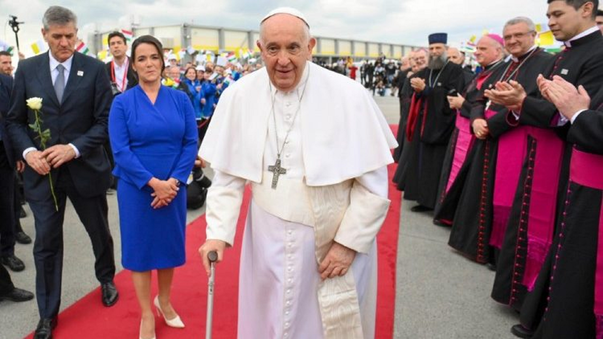 El Papa Francisco visitó Hungría y pidió por los refugiados.