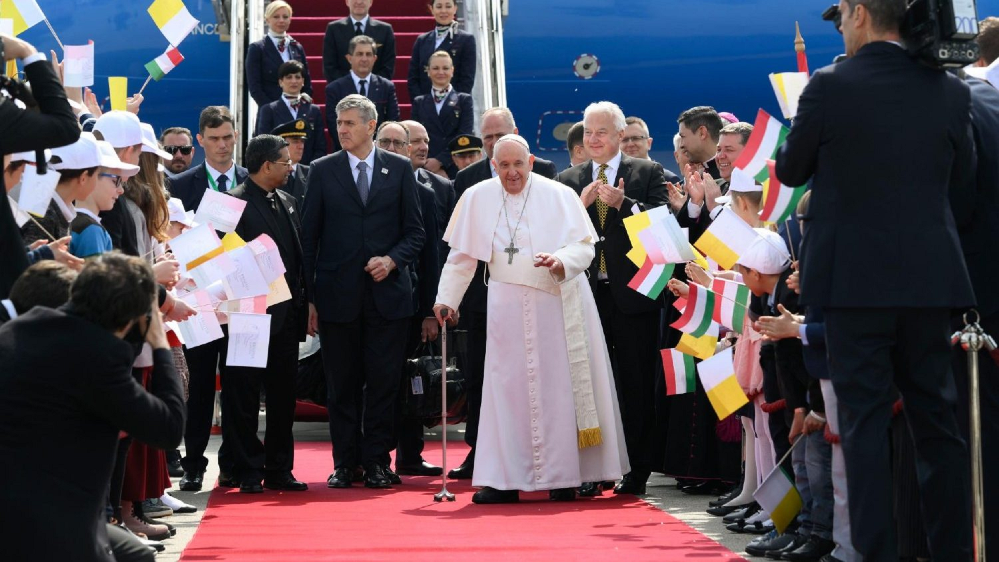 Papa Francisco en Hungría.