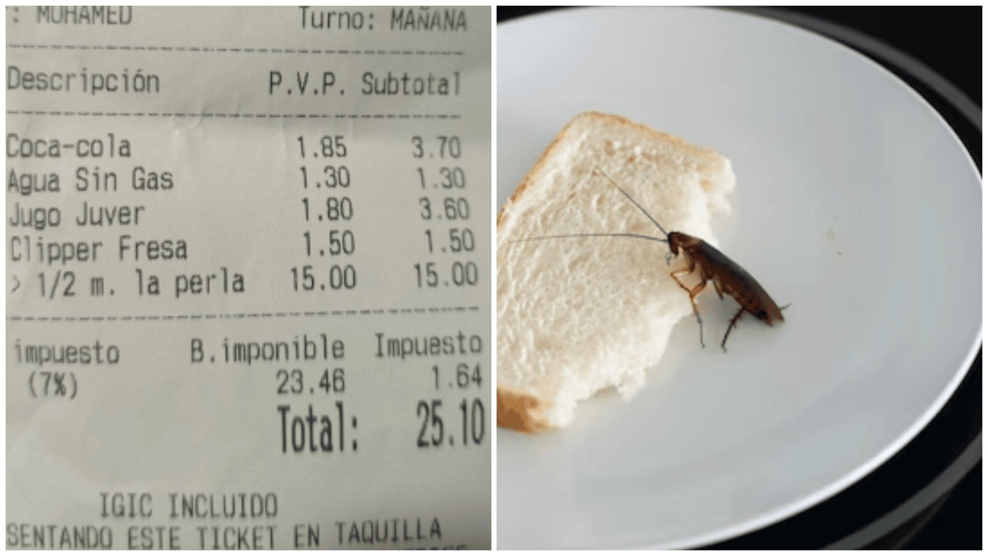 Clienta denunció a un restaurante por un asqueroso y repudiable episodio (Facebook/patricia.padillarodriguez - Freepik).