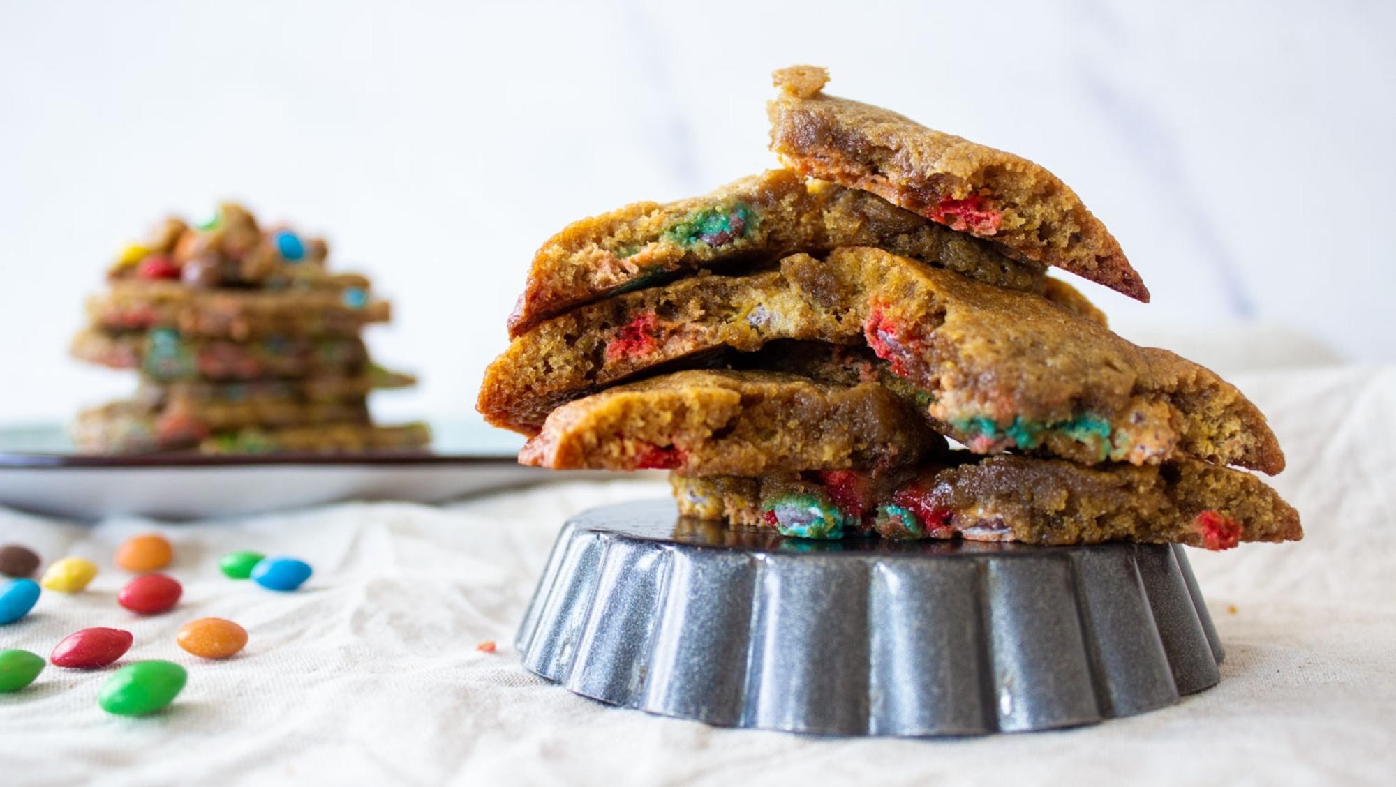 Cookies con confites de chocolate: una receta original para chuparse los dedos.