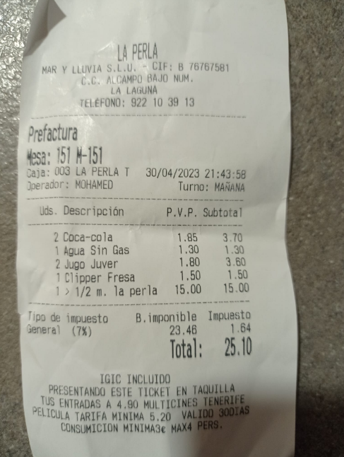 Clienta denunció a un restaurante por un asqueroso y repudiable episodio (Facebook/patricia.padillarodriguez).