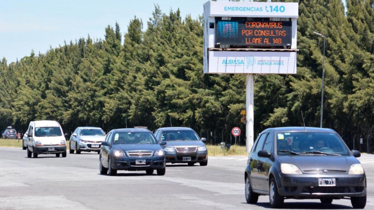 Tránsito intenso en los accesos a la ciudad de Buenos Aires (Imagen ilustrativa).