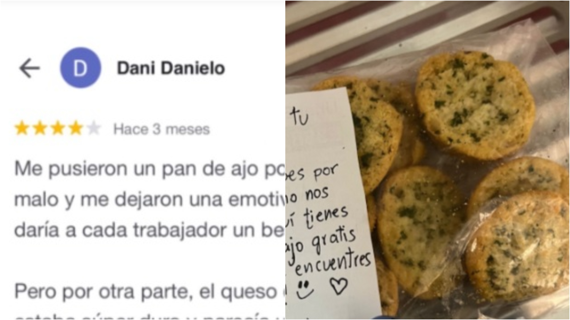 “Podrían aprender a cocinar”: la cruel e inexplicable reseña de un cliente luego de que le enviaran un regalo en su pedido