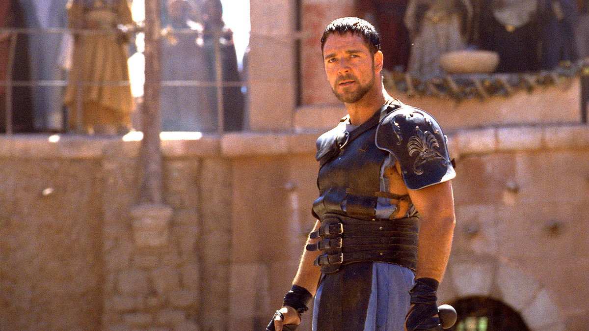 Russell Crowe en 'Gladiador'.