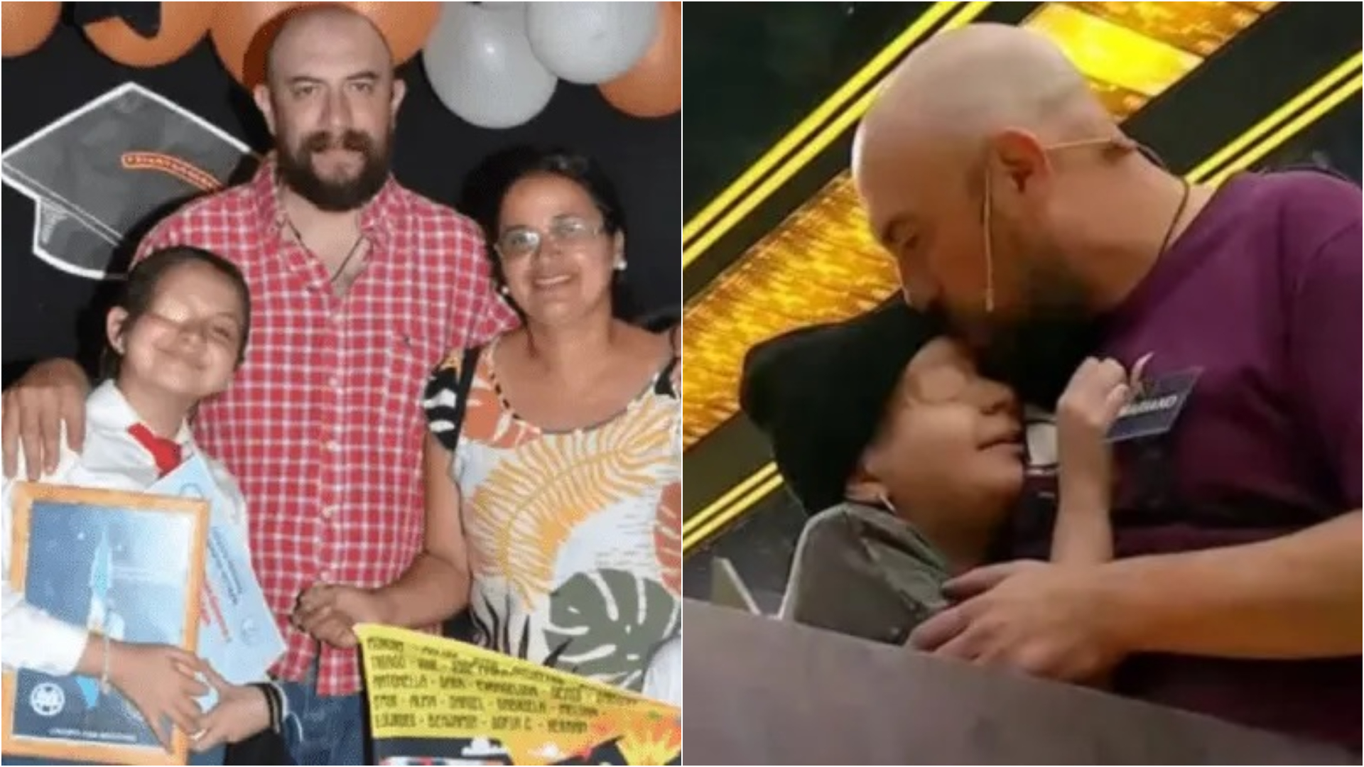 “Estábamos en cero”: la conmovedora historia del participante de “Los 8 escalones” que entró al programa para pagar el tratamiento de su hija con cáncer