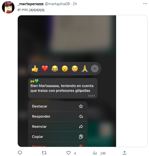 La reacción de los usuarios en Twitter tras el conmovedor mensaje del hombre a su hijo. 