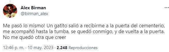 Tras la experiencia de la joven con el animal, otros usuarios contaron situaciones similares.