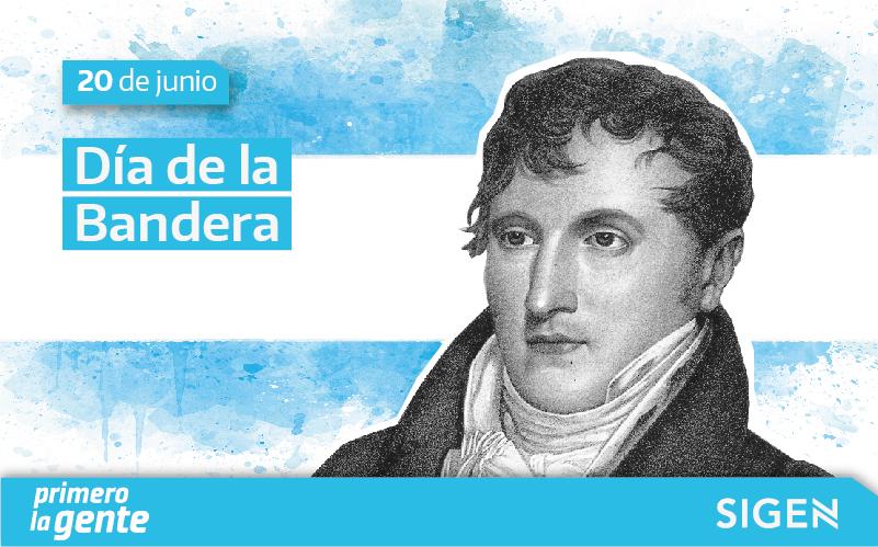 El 20 de junio se conmemora el Paso a la Inmortalidad del General Manuel Belgrano y se celebra en su honor el   <a href='https://www.cronica.com.ar/tags/Día de la Bandera'>Día de la Bandera</a>.