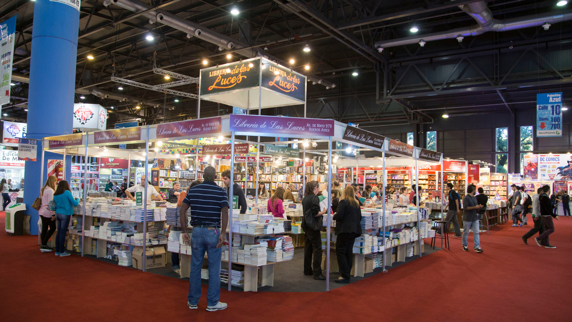 Este lunes finaliza la Feria del Libro de Buenos Aires.