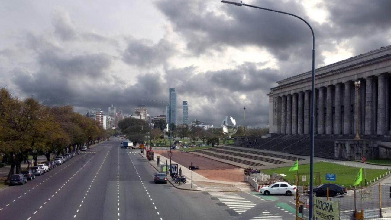 Se acerca la lluvia a la ciudad de Buenos Aires (Imagen ilustrativa).