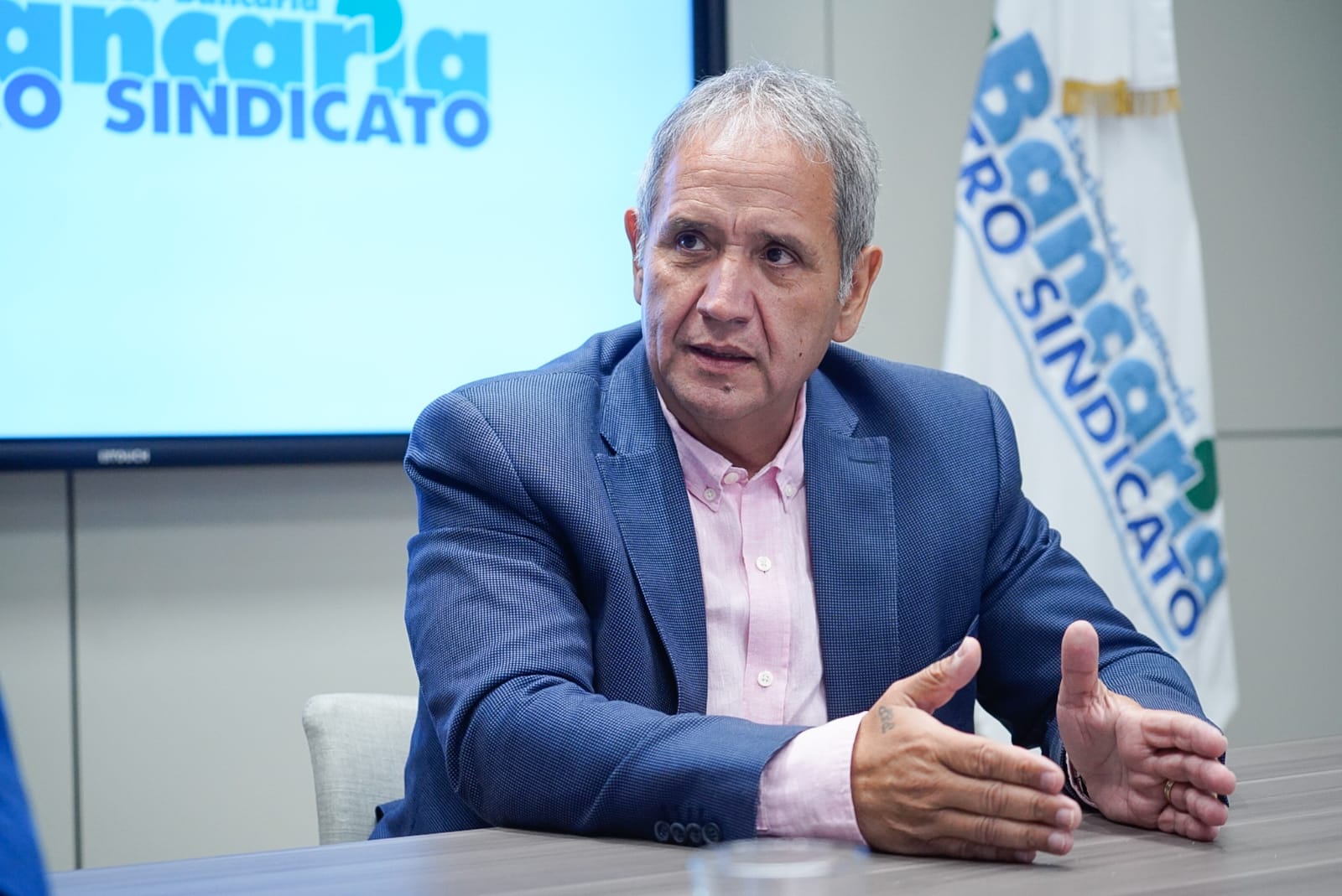 Sergio Palazzo, presidente de la Asociación Bancaria