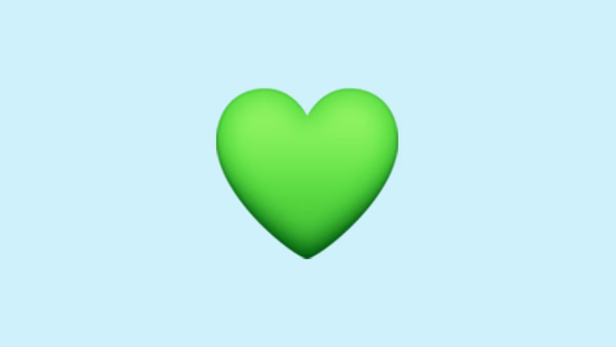 Este es el significado del corazón verde de WahtsApp.