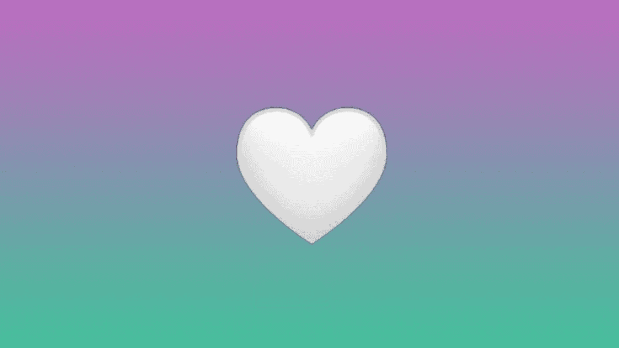 Este es el significado del corazón blanco de WhatsApp.