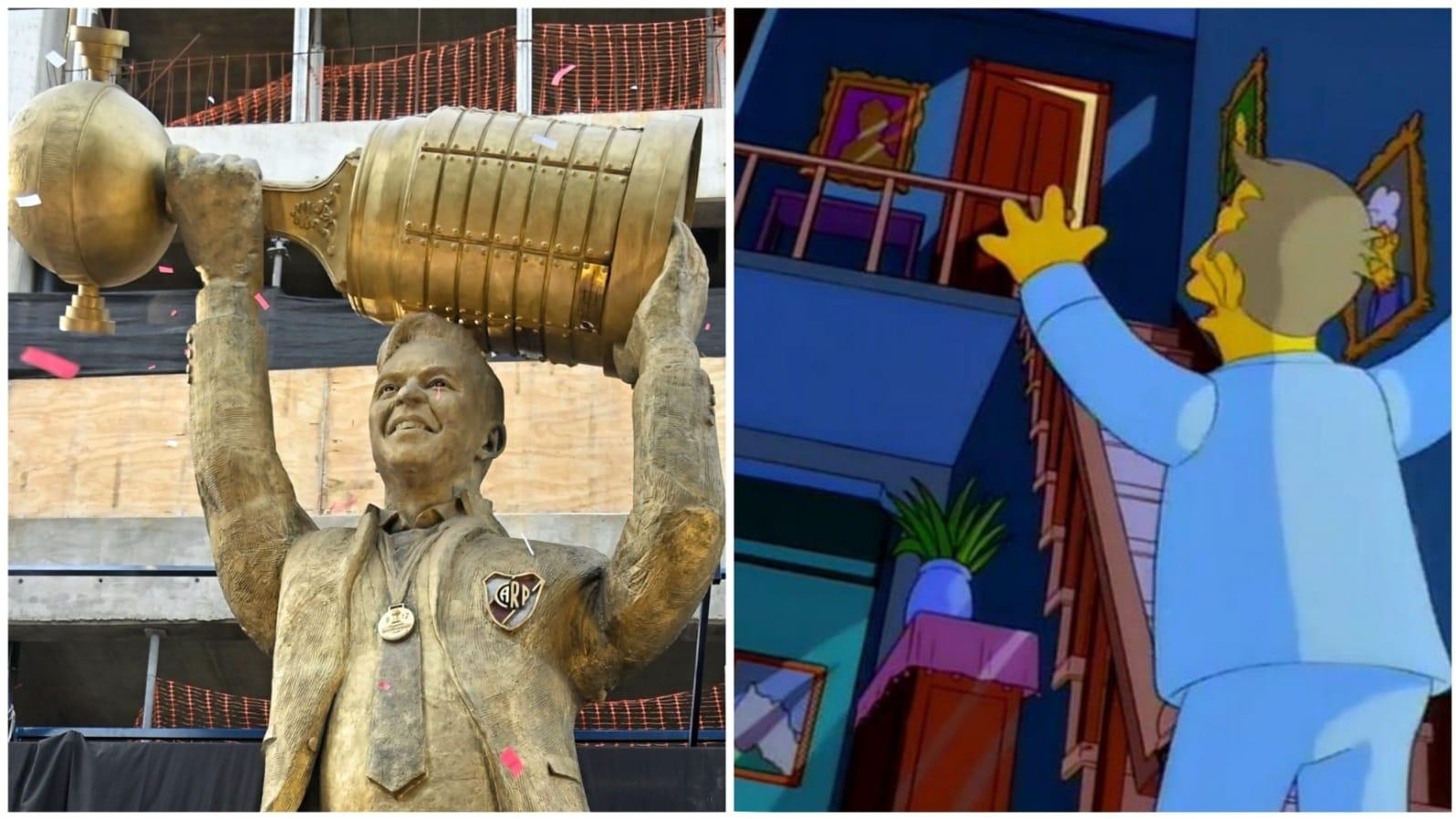 Los divertidos memes tras la presentación de la estatua en homenaje a Marcelo Gallardo en el Monumental.