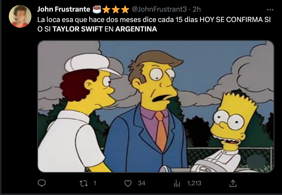 Los desopilantes memes por el anuncio de Taylor Swift.