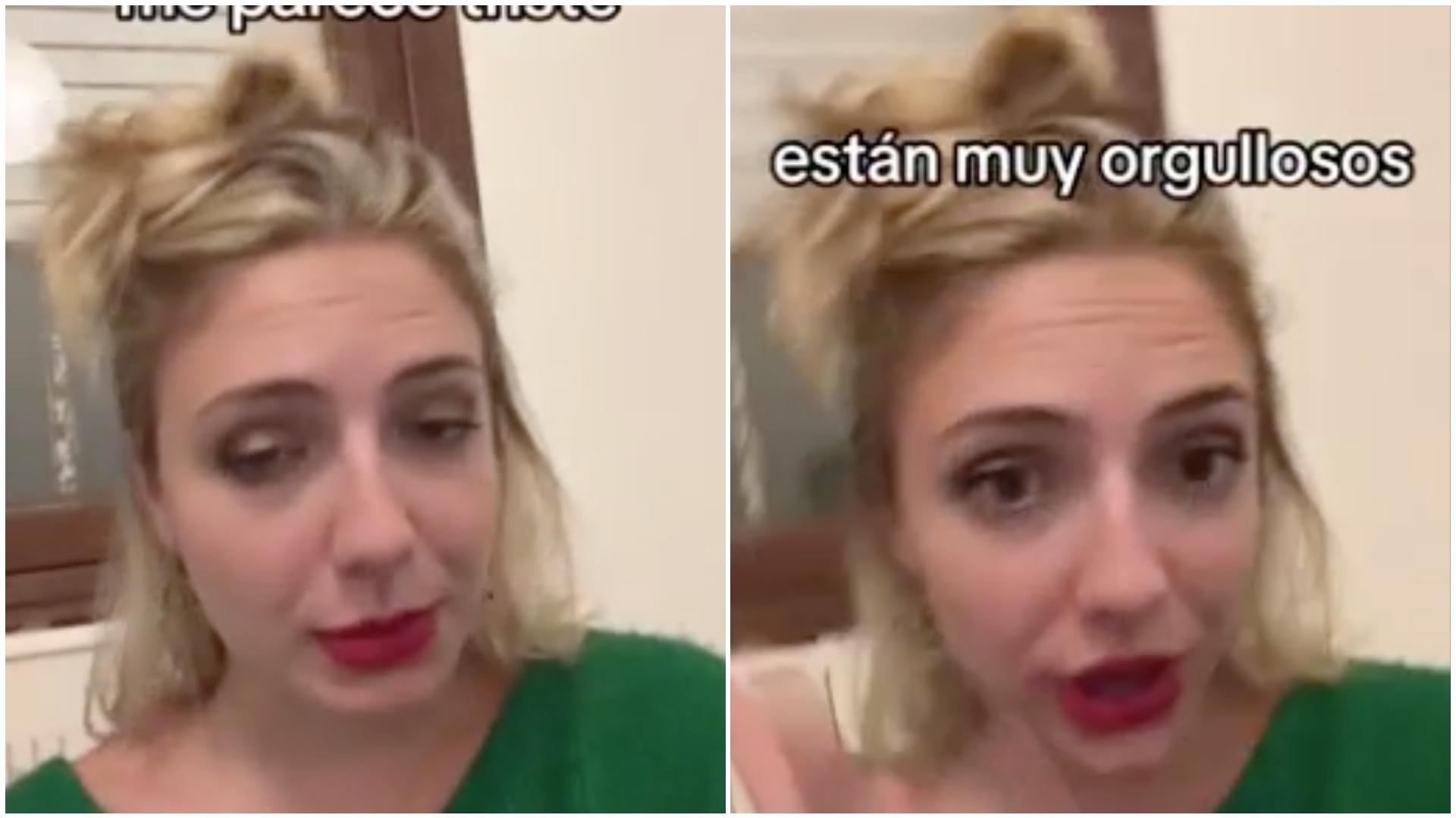 La extranjera terminó volviéndose viral en TikTok.