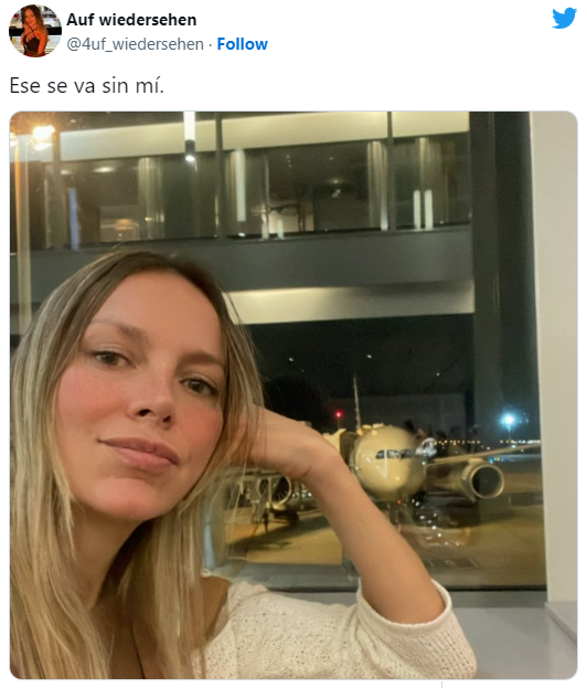 La chica del hilo viral en Twitter (Twitter/@4uf_wiedersehen).